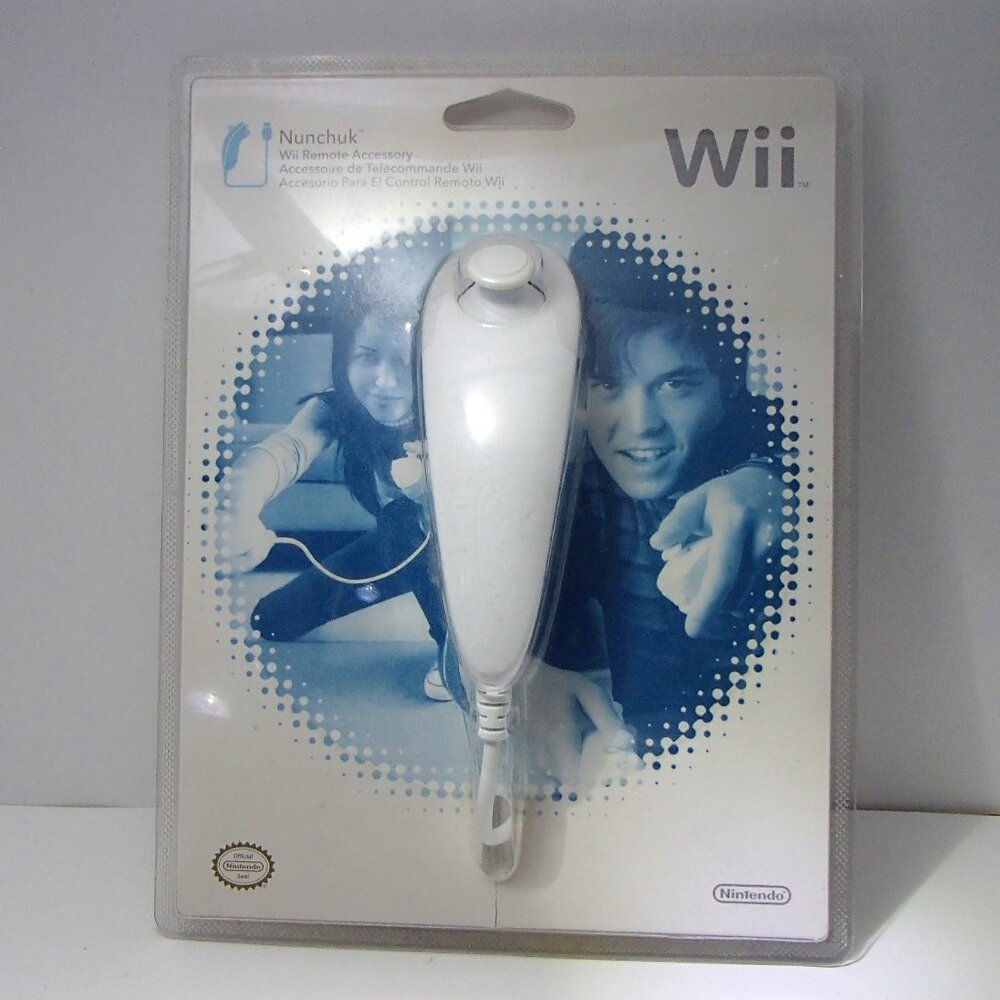 Wii Nunchuk Controller White